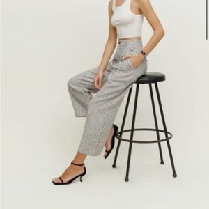 Genevieve Linen Pant in Vineyard